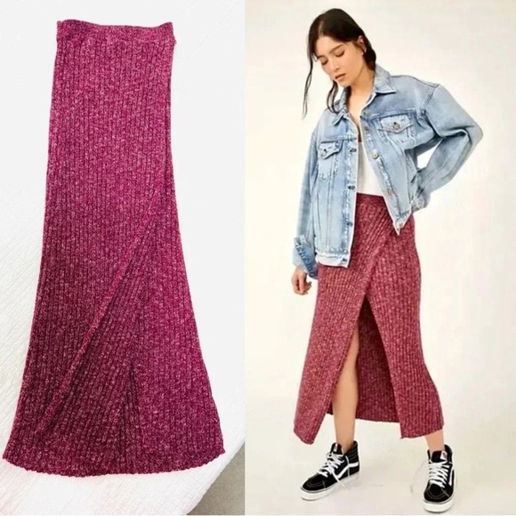 Free People Knit Skirt - Picture 6 of 8
